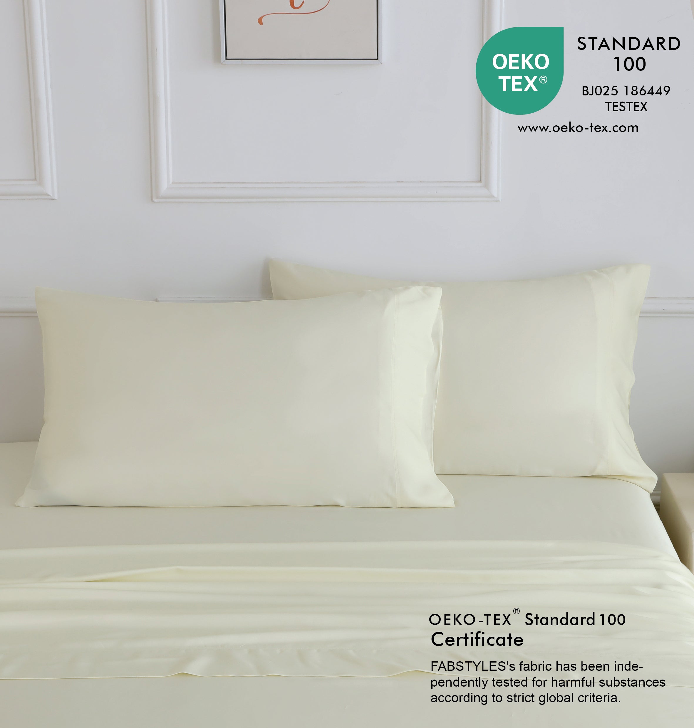 Bamboo Sheets Cream