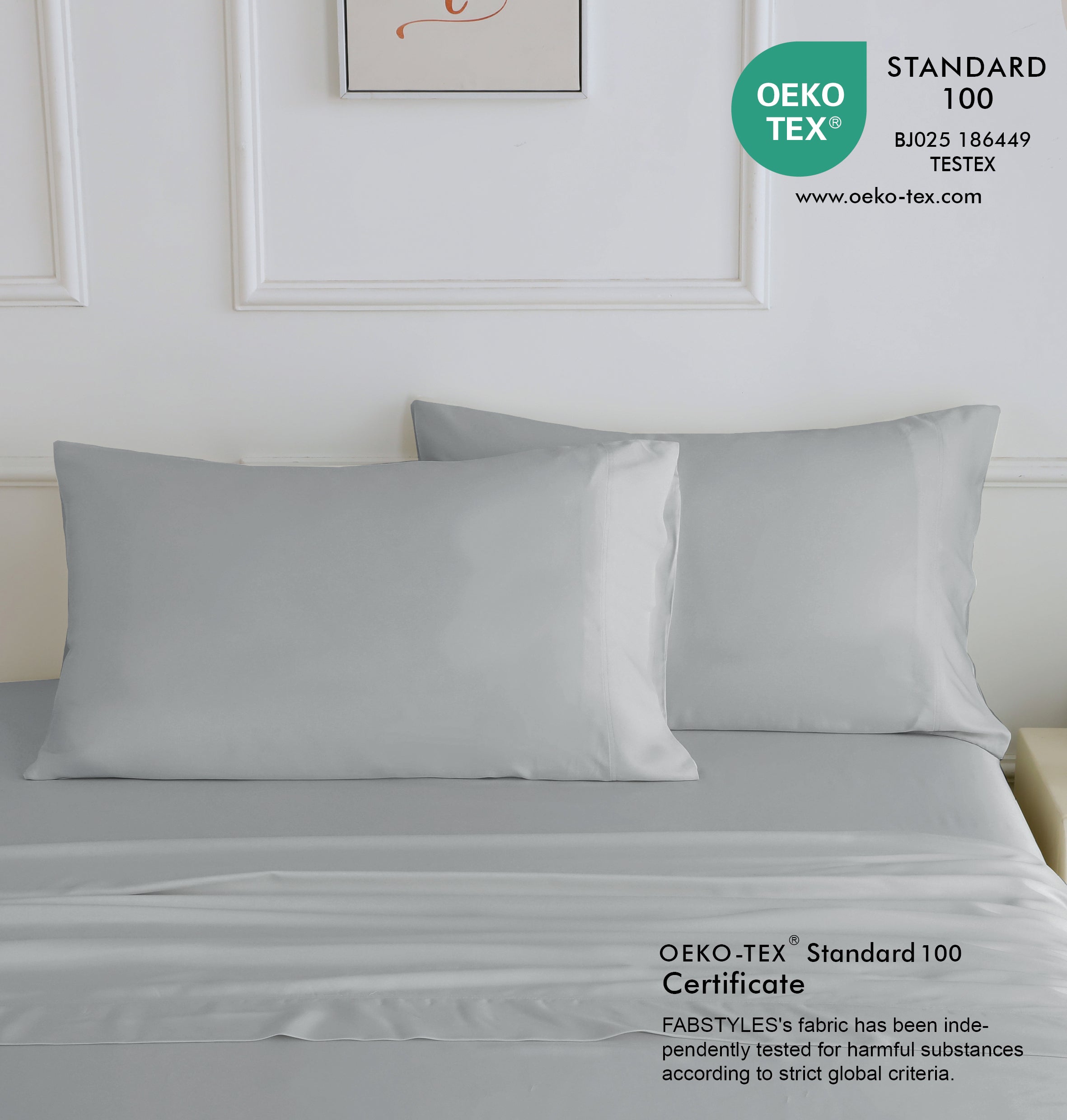 Bamboo Sheets Silver