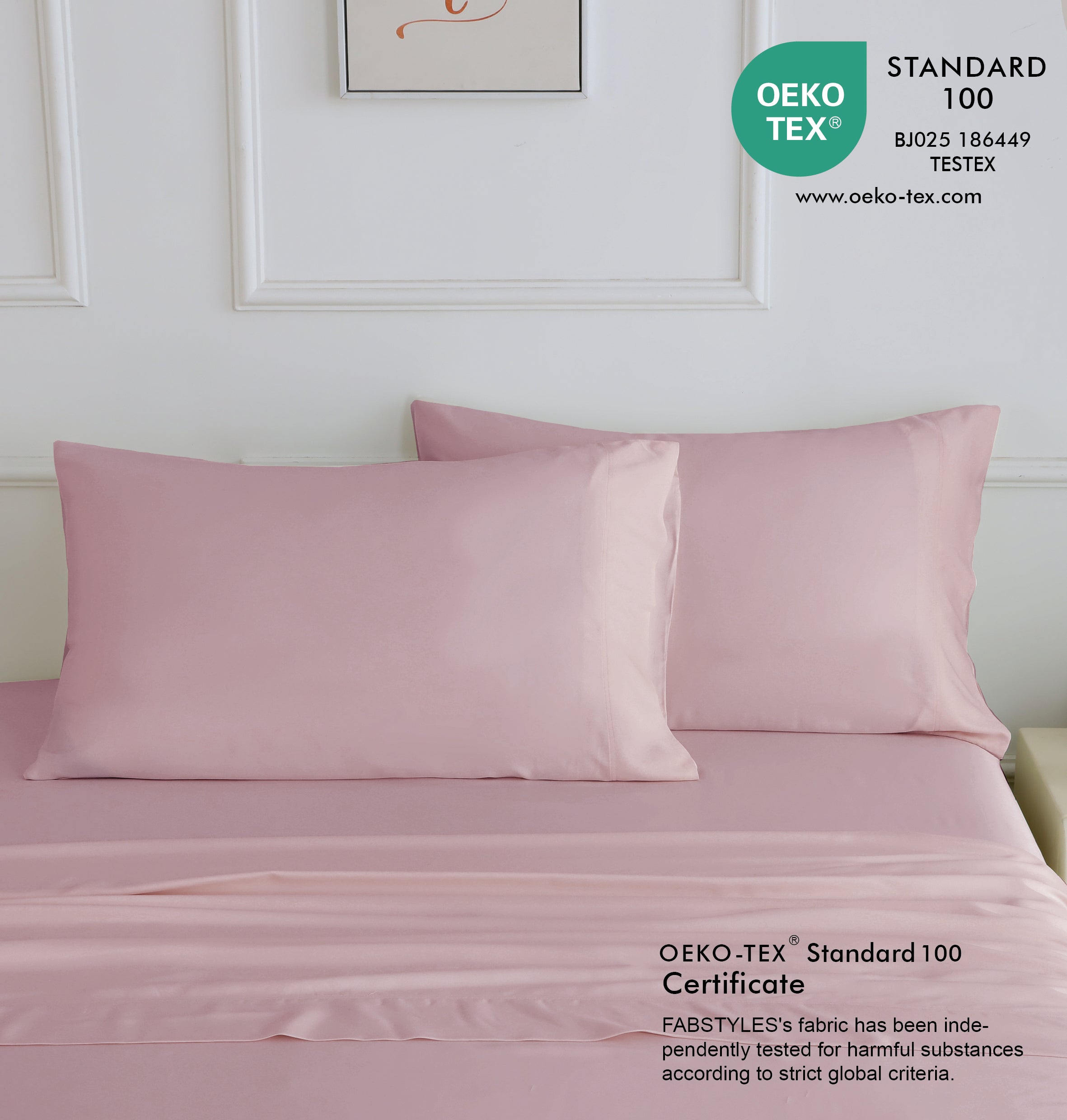 Bamboo Sheets Blush