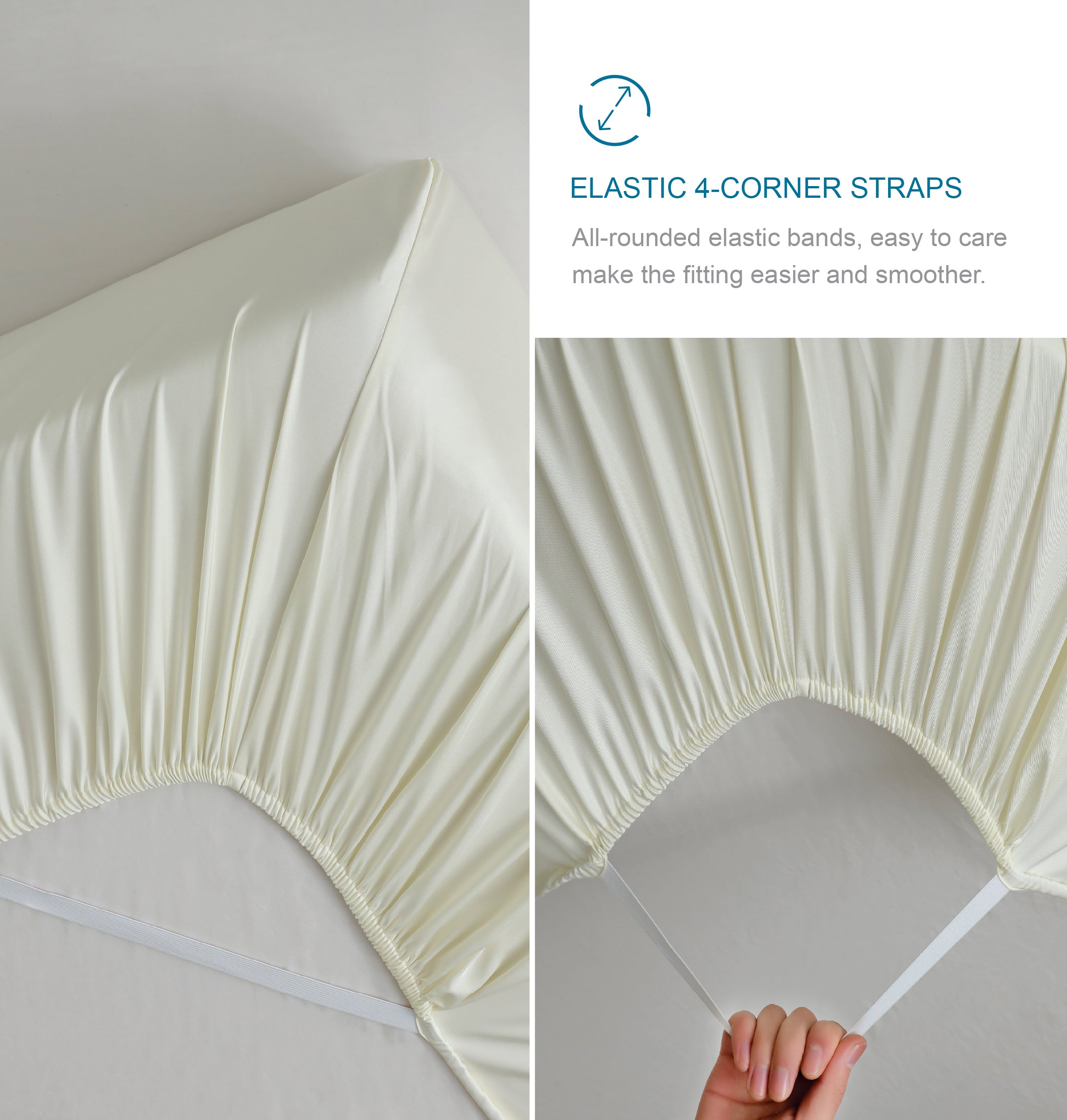 Bamboo Sheets Cream