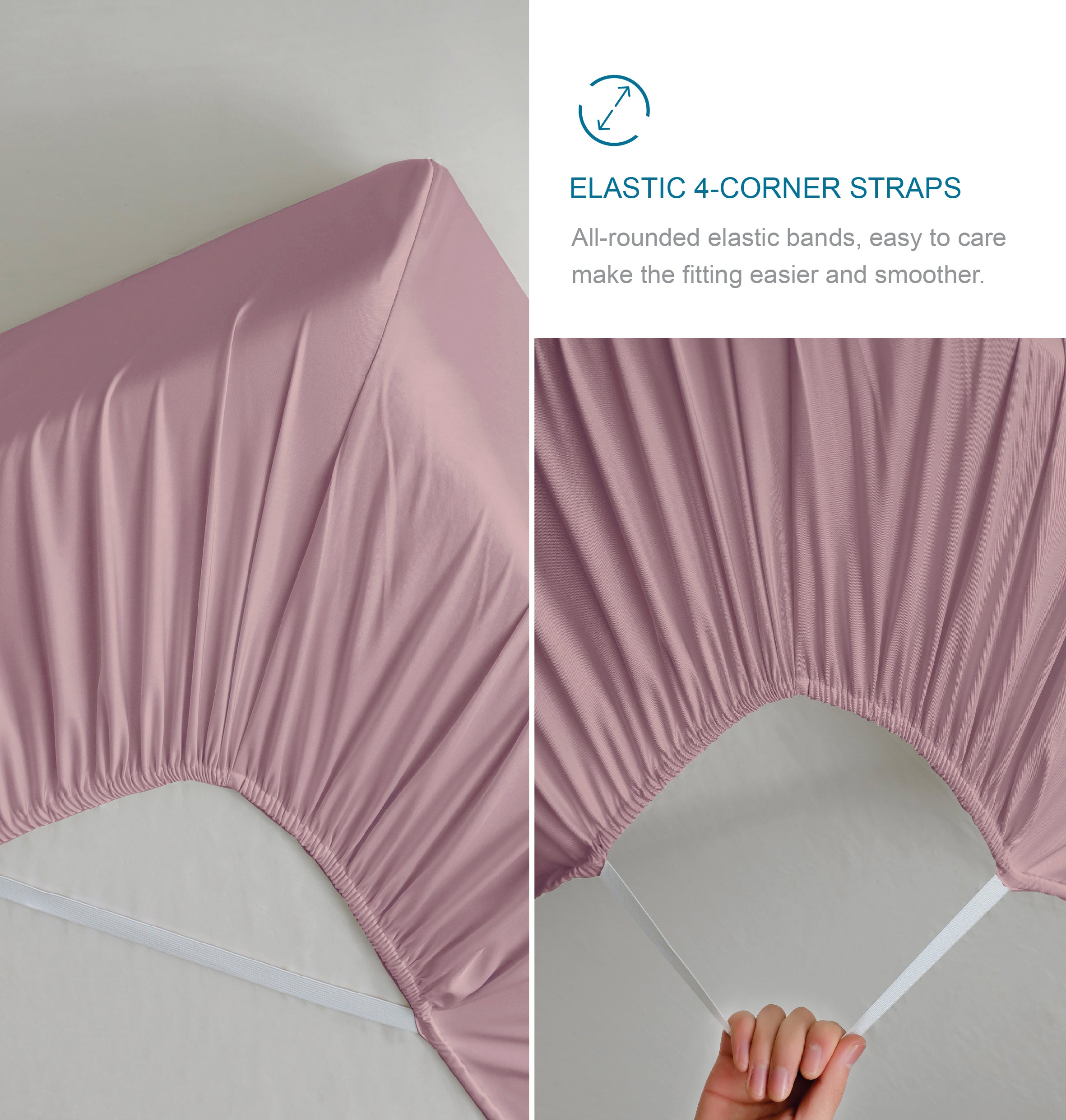 Bamboo Sheets Blush