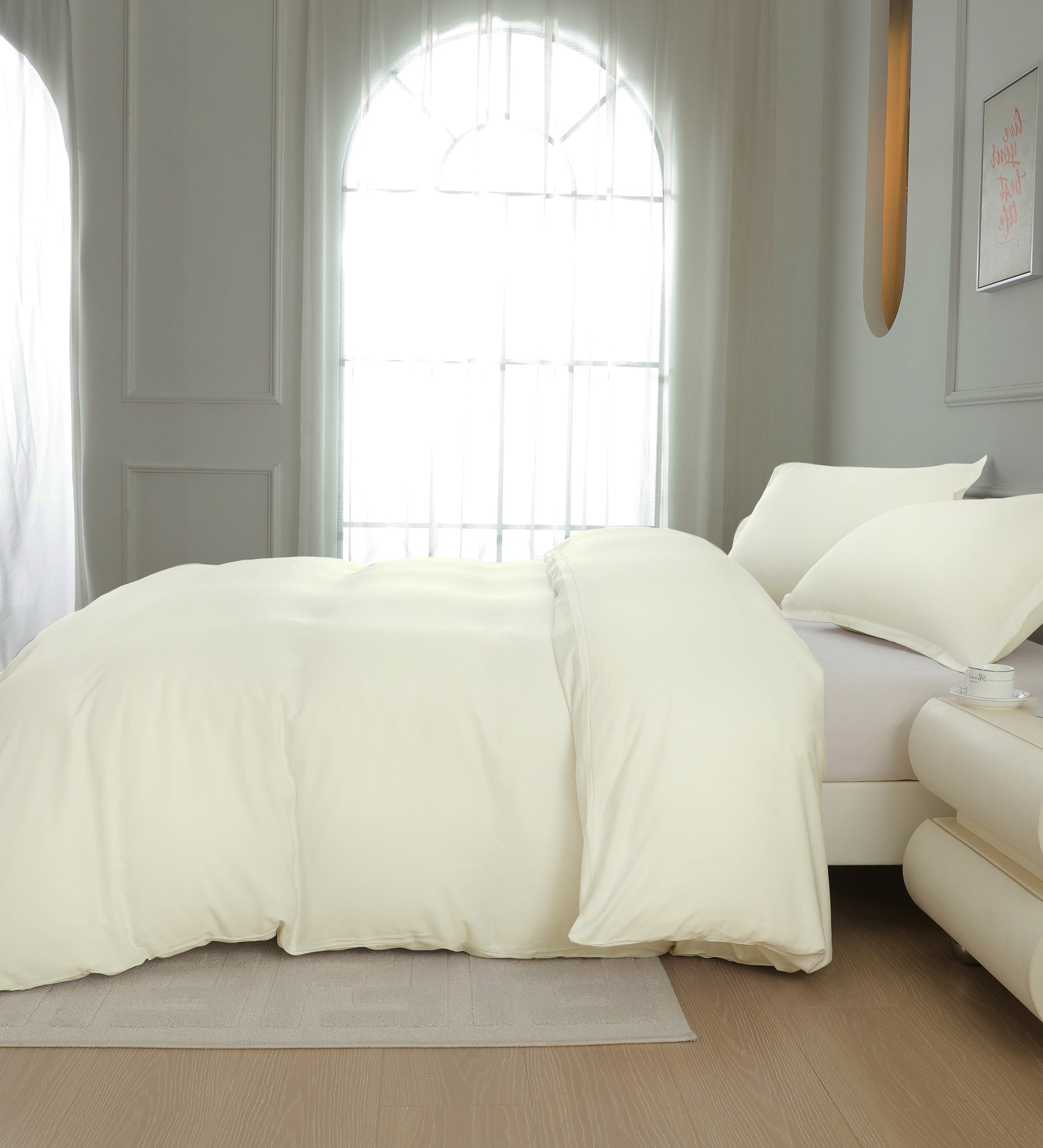 Bamboo Duvet Cover Cream