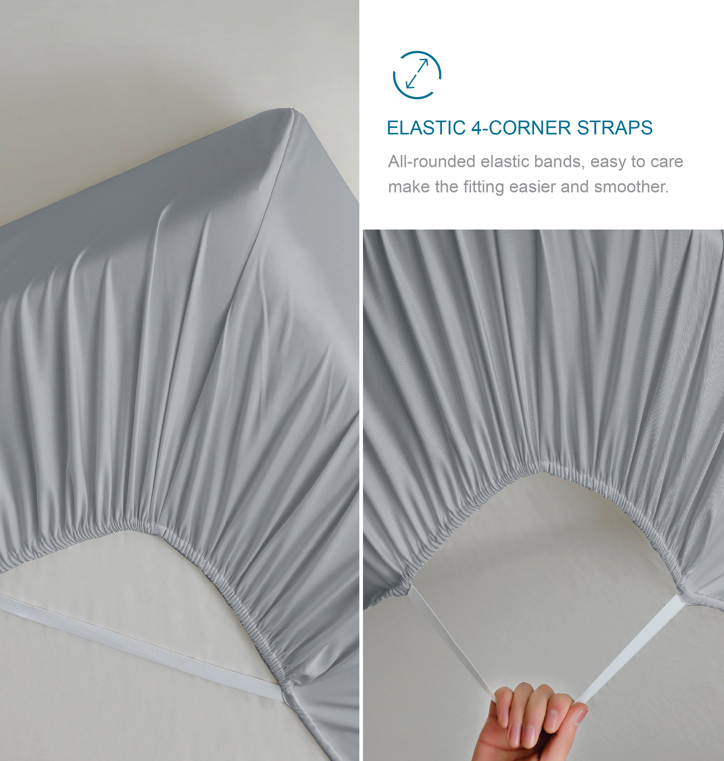 Bamboo Sheets Silver