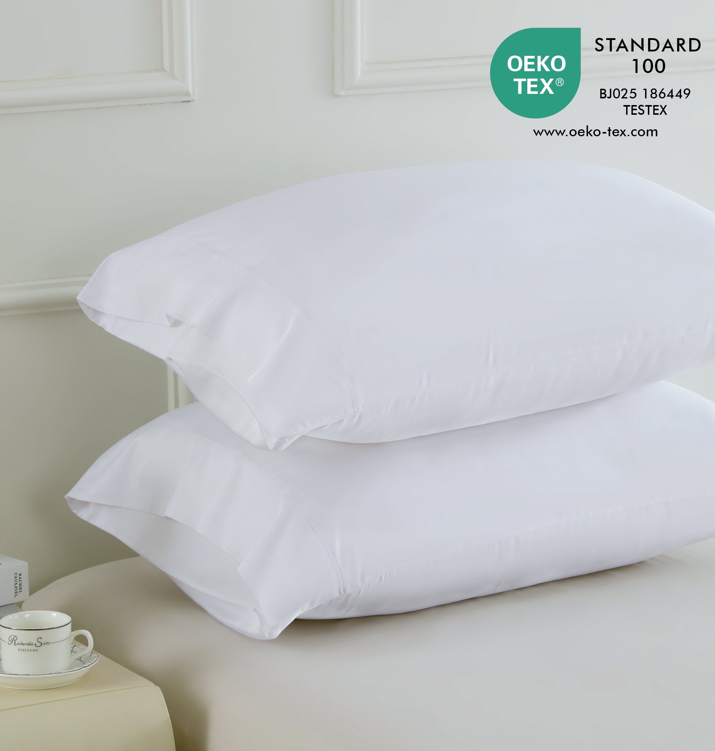 Bamboo Pillowcases White