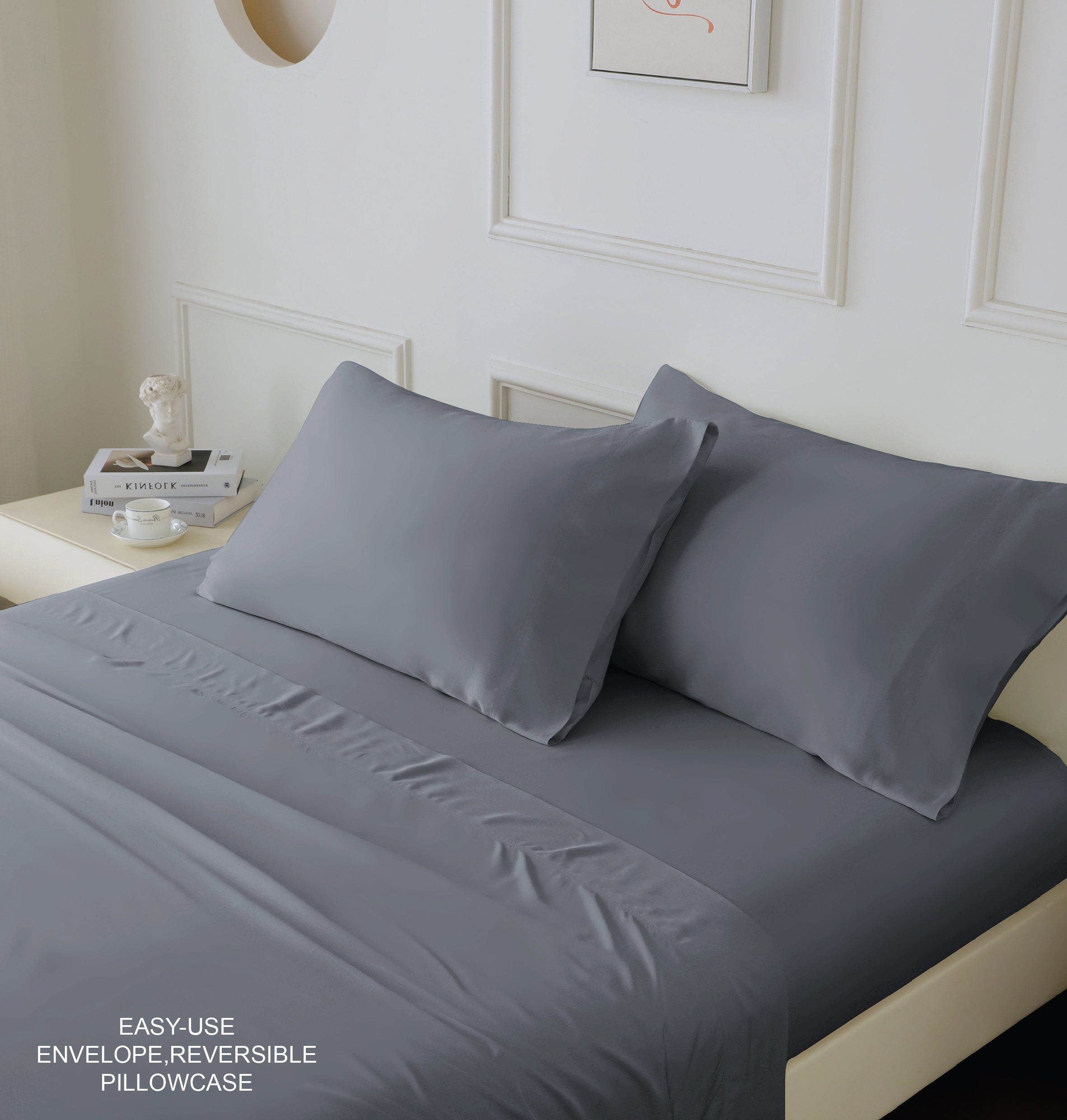Bamboo Sheets Grey