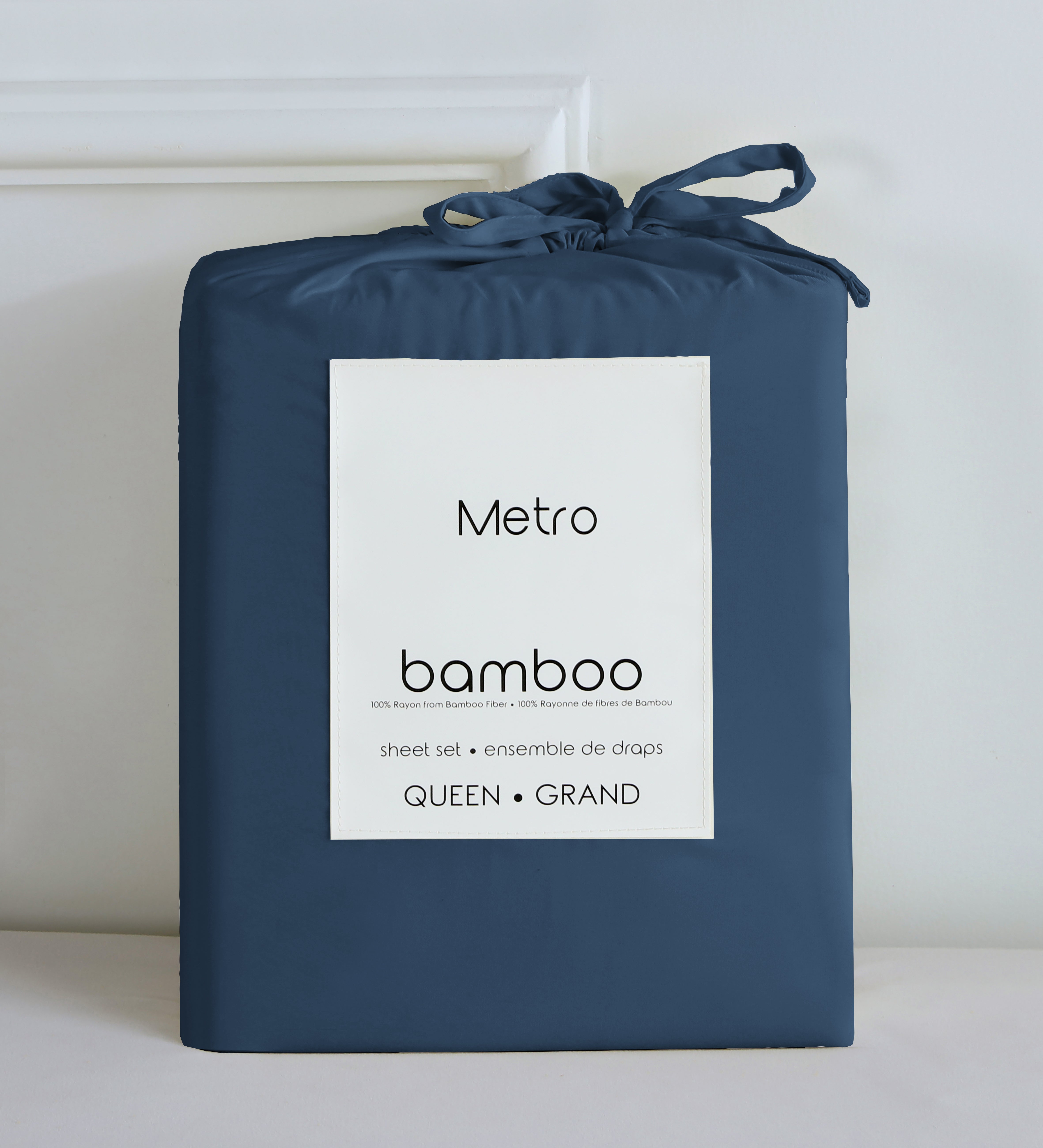 Bamboo Sheets Navy