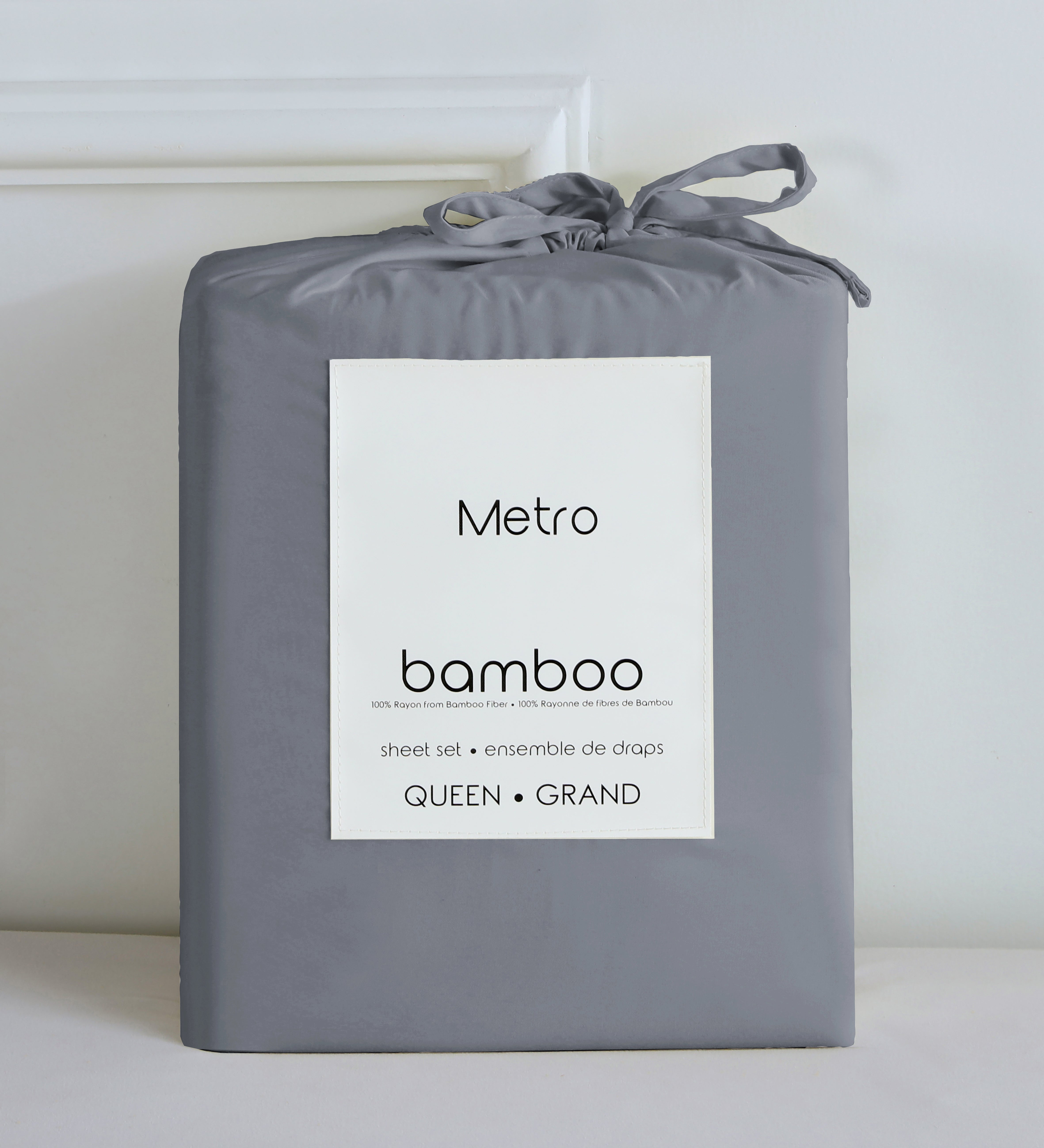 Bamboo Sheets Grey